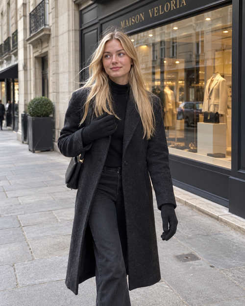 Winter Gloves in Black